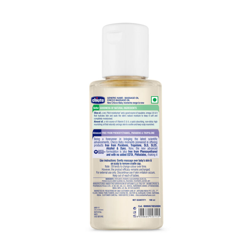Baby Massage Oil image number null